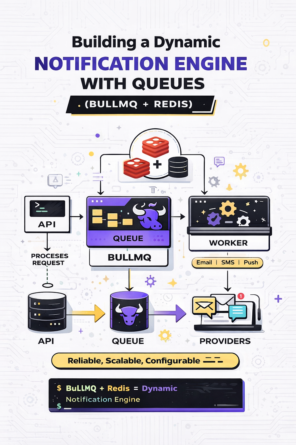 Building a Dynamic Notification Engine with Queues
